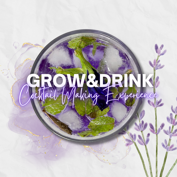 Grow&Drink Cocktail & Mocktail Mixing cum Floral Arrangement Experience