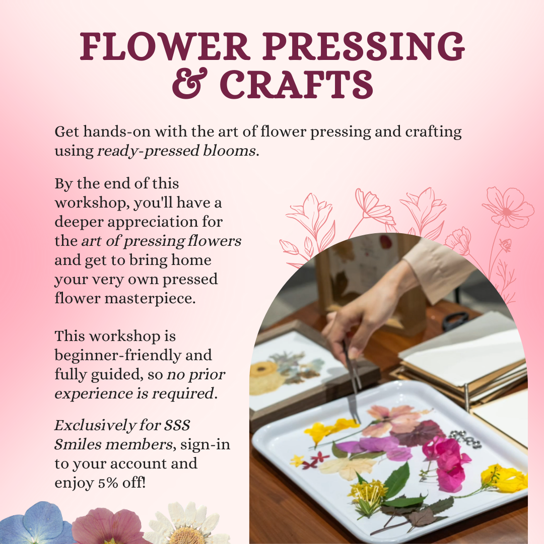 Flower Pressing and Crafts Workshop