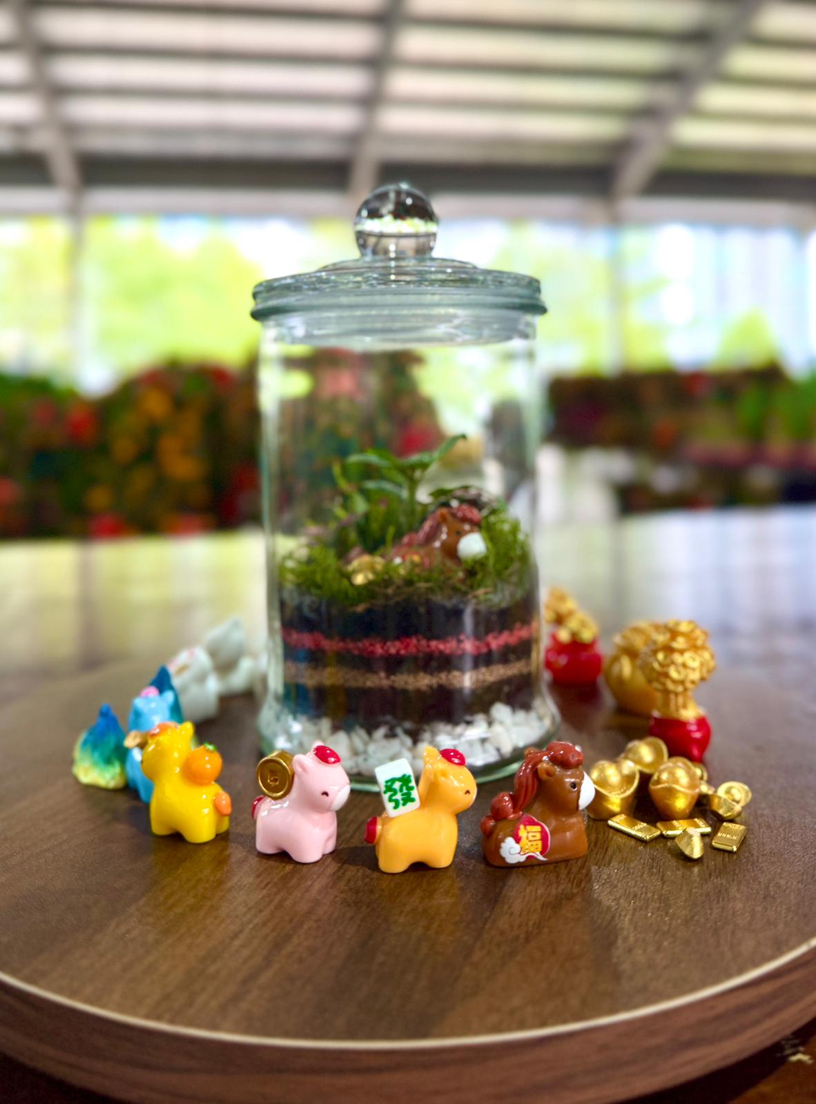 CNY Craft Workshop | Terrarium-Making Workshop | $30/PAX (Pay Onsite)