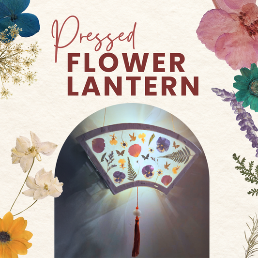 Pressed Flower Lantern