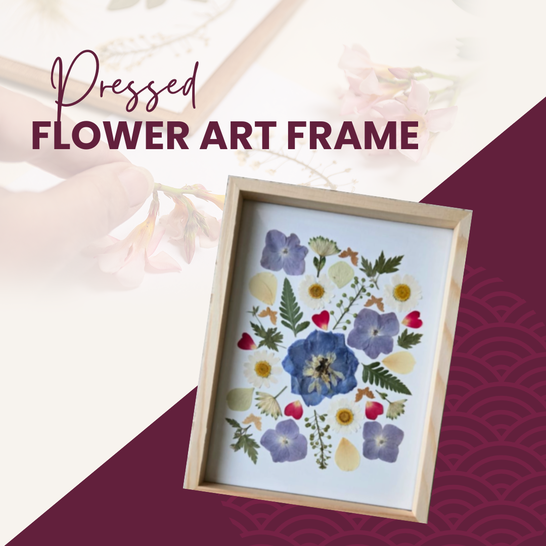 Pressed Flower Art Frame