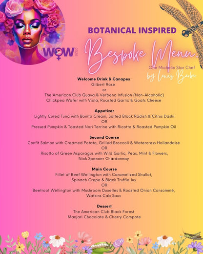 WoW Bespoke Dinner 2025