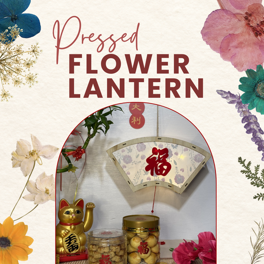 Pressed Flower Lantern