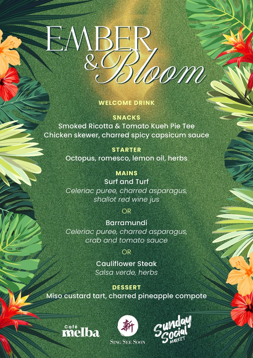 Ember & Bloom | A Final Long Lunch Experience | 9 May