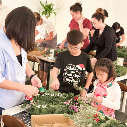 Lunar Prosperity Wreath Decorating Workshop (1-2pax) | Sunday January 28 | 1-2pm