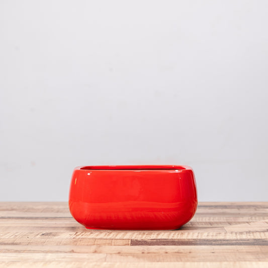 Red Horizontal Pot