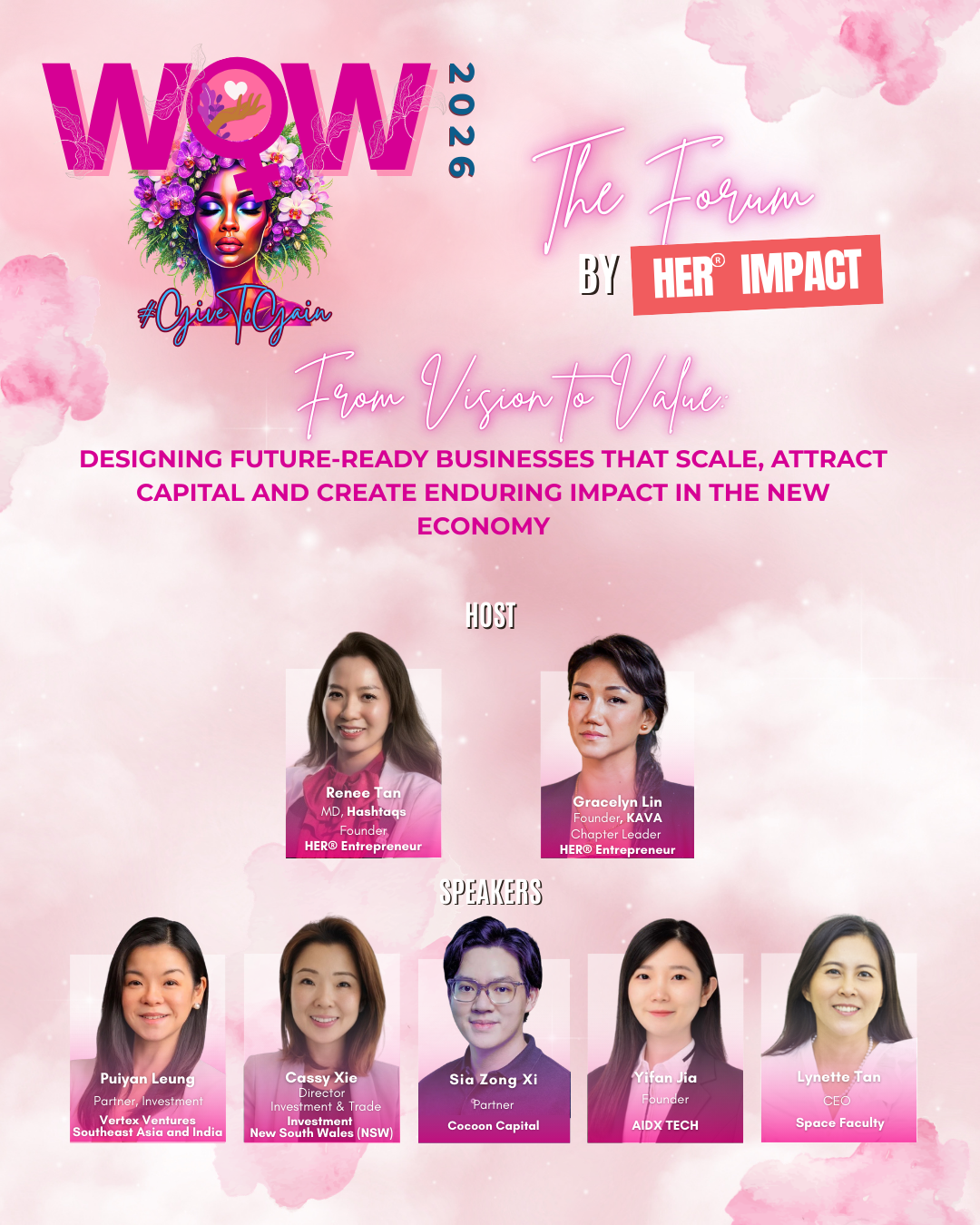 WoW2026: Give to Gain  | 25 March  | 4PM-9PM