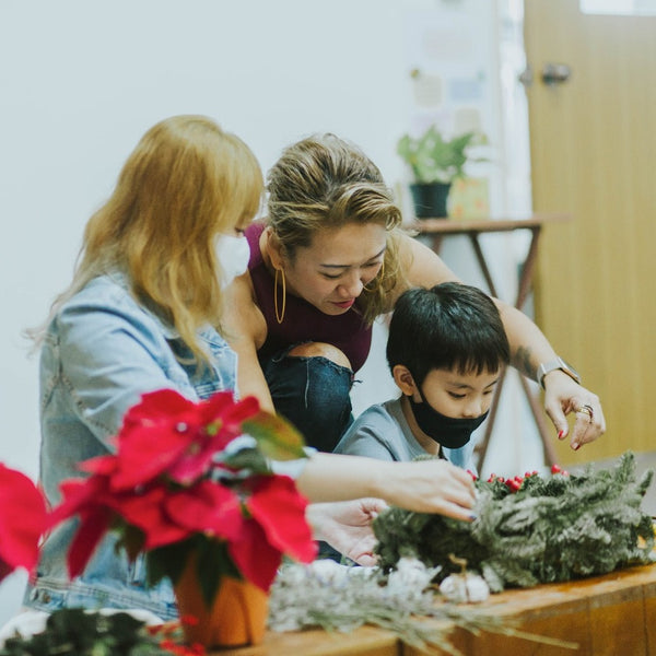 Christmas Wreath-making Workshop (Family Edition)  | Sunday 10 December | 12–2PM