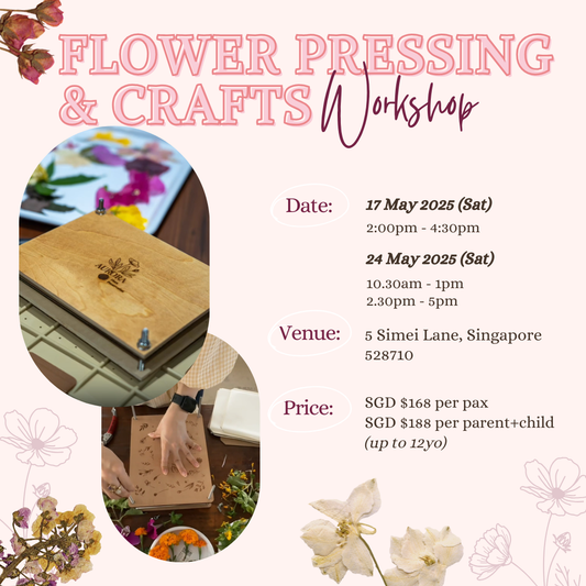 Flower Pressing and Crafts Workshop