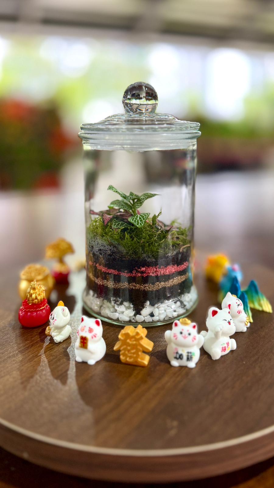 CNY Craft Workshop | Terrarium-Making Workshop | $30/PAX (Pay Onsite)